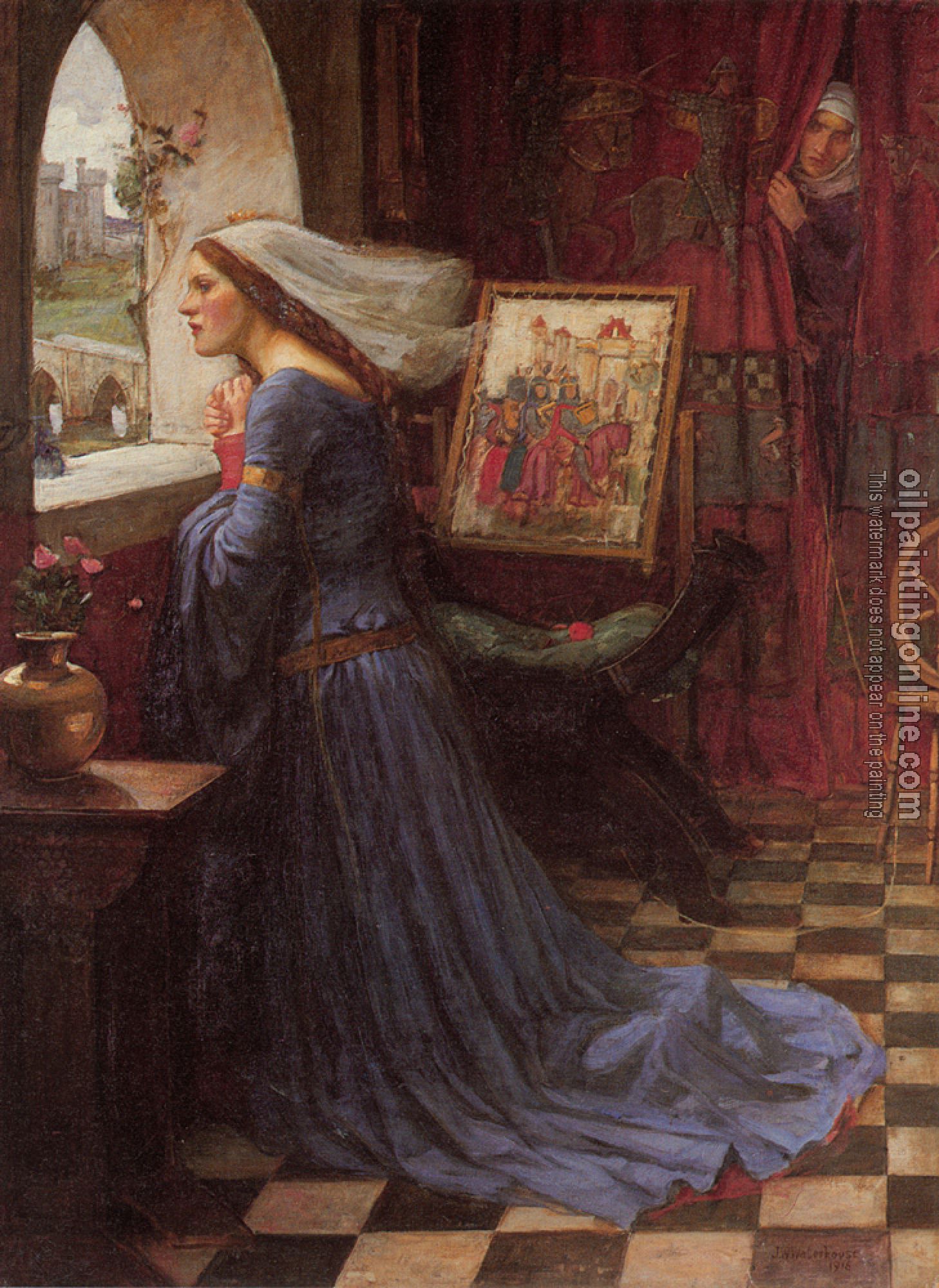 Waterhouse, John William - Fair Rosamund